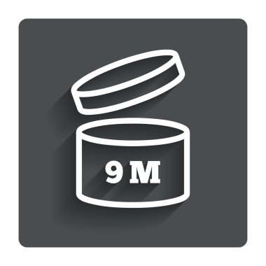 açtıktan sonra 9 ay işareti simgesini kullanın..