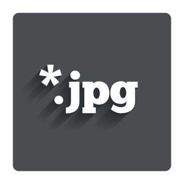 dosya jpg işareti simgesi. görüntü dosyası indir.