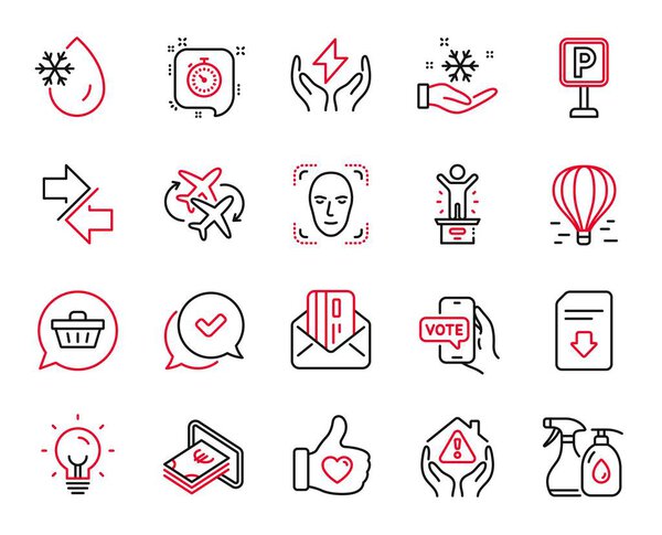 Векторный набор значков, связанных с Загрузка файла, Кредитная карта и Синхронизация значков. Уборка дворов, онлайн-голосование и вывески "Энергия". Наличные, таймер и безопасная энергия. Соединяю рейс. Вектор