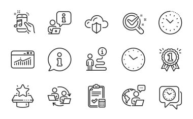 Eğitim simgeleri ayarlandı. Takım çalışması süreci, kimya laboratuvarı, dış kaynak çalışma işaretleri gibi simgeleri de içeriyor. Müzik telefonu, web sitesi istatistikleri, ödül sembolleri. Zaman, muhasebe listesi, zaman yönetimi. Vektör