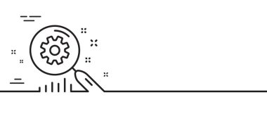 İstatistik satırı simgesini ara. Analiz işareti bul. Asgari çizgi çizimi arka planı. İstatistik satırı simge şablonu ara. Beyaz ağ şablonu konsepti. Vektör