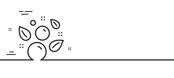 Icône Ligne Bulles Propres Shampooing Lessive Signe Symbole Nettoyant Pour — Image vectorielle