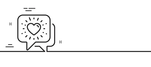Друзі Значок Лінії Балачки Знак Кохання Дружби Допомога Діловому Символу — стоковий вектор