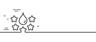 Kaliteli çizgi simgesini boya. Duvar boyası tabelaları. En iyi boya sembolü. Asgari çizgi çizimi arka planı. Kaliteli çizgi simgesi pankartı. Beyaz ağ şablonu konsepti. Vektör