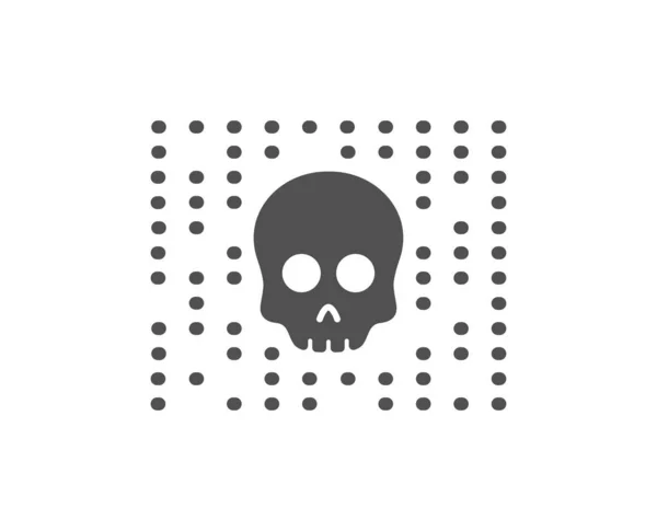 Cyber Attack Icon Ransomware Threat Sign Computer Phishing Virus Symbol — Stockvektor