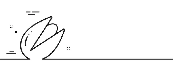 Εικονίδιο Καρυδότσουφλου Νόστιμη Πινακίδα Καρύδια Vegan Σύμβολο Τροφίμων Ελάχιστη Γραμμή — Διανυσματικό Αρχείο