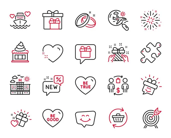 Vector Set Holidays Icons Related Hotel Refresh Cart Archery Icons — Vettoriale Stock