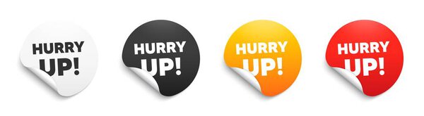 Поспеши с продажей. Круглый наклейка знак с предложением. Знак специального предложения. Реклама скидки символ. Баннер бумажной этикетки. Поторопись с продажей клейкой бирки. Вектор