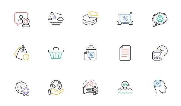 Travel Sea Metro Planet Line Icons Website Printing Collection File — Vetor de Stock