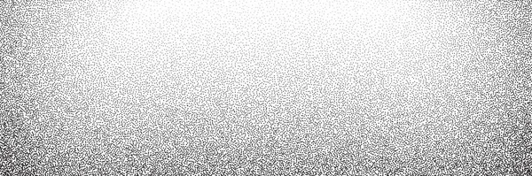 Dotwork Gradient Pattern Vektor Hintergrund Schwarze Rauschstiftpunkte Sandkorn Effekt Black — Stockvektor