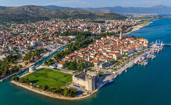 El casco antiguo de Trogir — Foto de Stock