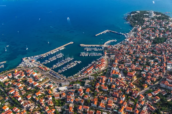 Vodice luchtfoto — Stockfoto