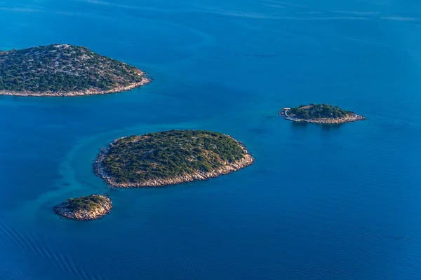 Adriatic landscape aerial — Stock Photo, Image