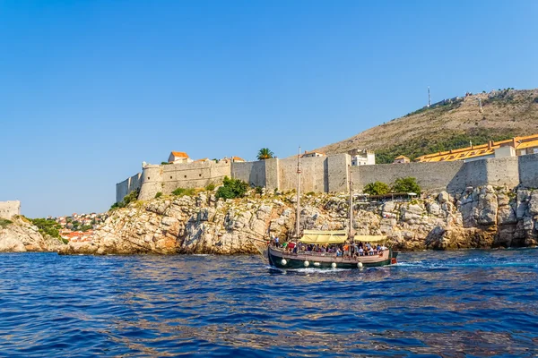 Gamla stan i Dubrovnik — Stockfoto