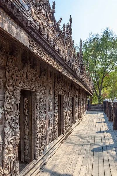 Monastère de Shwenandaw - Mandalay — Photo