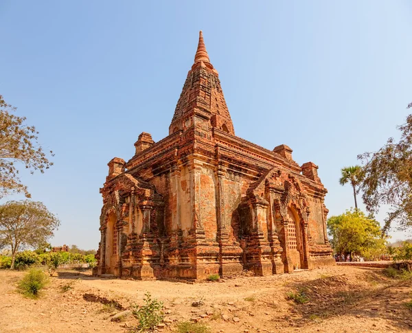 Templo Gubyaukgyi Bagan — Fotografia de Stock