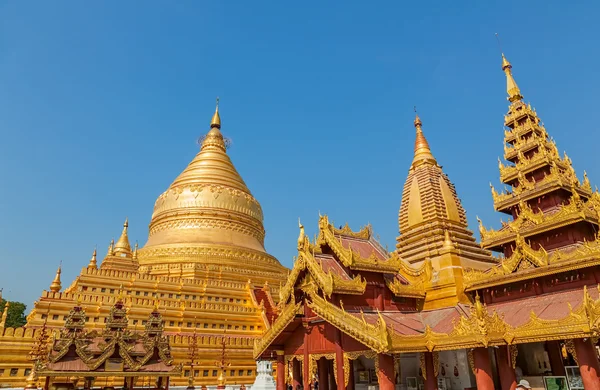 Die Shwezigon-Pagode — Stockfoto