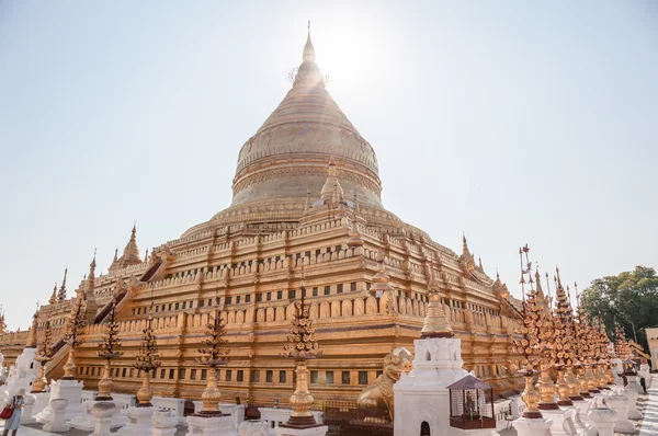 La Pagoda di Shwezigon — Foto Stock