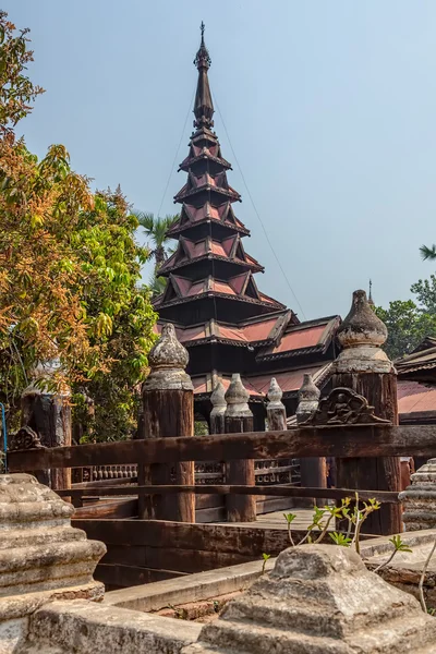 Bagaya Kyaung, Burma — Stockfoto