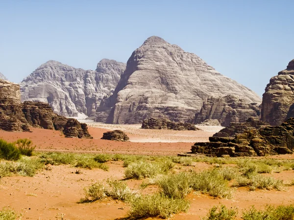 Wadi Ron desierto — Foto de Stock