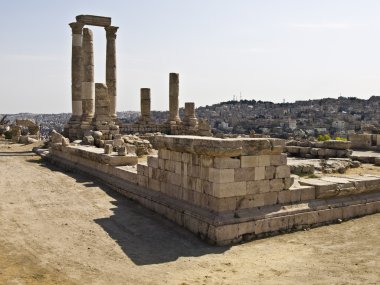 Tapınak Herkül amman Kalesi, jordan
