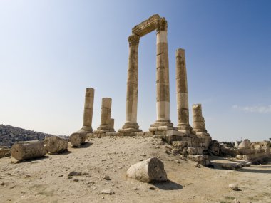 Tapınak Herkül amman Kalesi, jordan