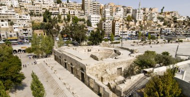 küçük Roma amfi tiyatro amman, Ürdün