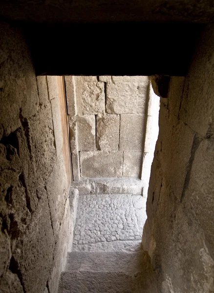 Amman citadel, al-qasr witryny w Jordanii - szczegóły — Zdjęcie stockowe