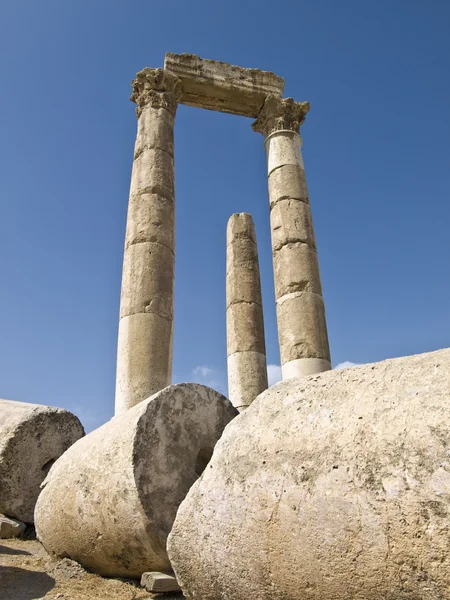 Tapınak Herkül amman Kalesi, jordan — Stok fotoğraf