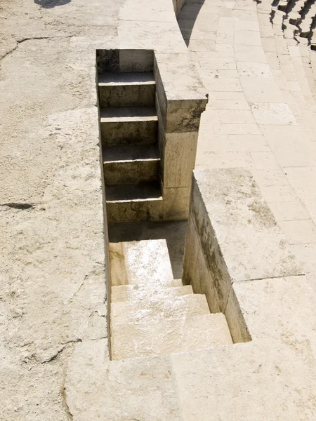 Detail des römischen Amphitheaters in Amman, Jordanien — Stockfoto