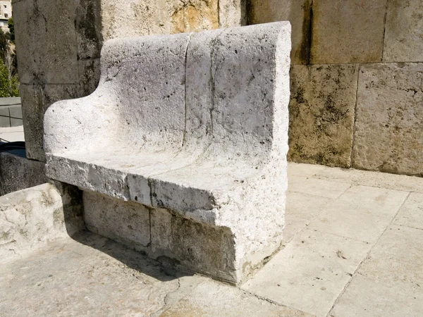 Detalle del anfiteatro romano en Ammán, Jordania — Foto de Stock