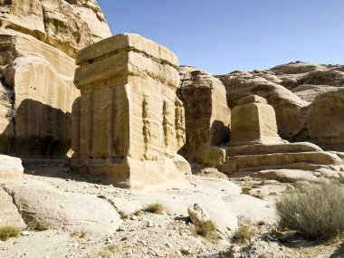 Petra Ürdün - mezarlar