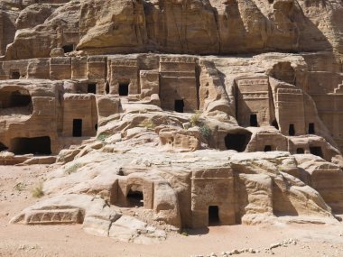 Cadde cephe, petra, jordan