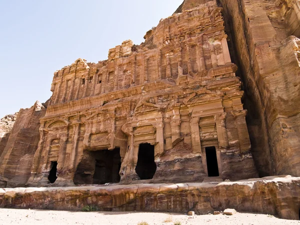 Palace tomb, Petra Jordan — Stock Photo, Image