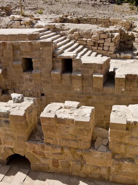Roman ruins, Petra Jordan — Stock Photo, Image