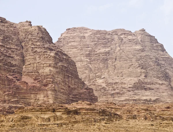 Wadi δωματίου έρημο — Φωτογραφία Αρχείου