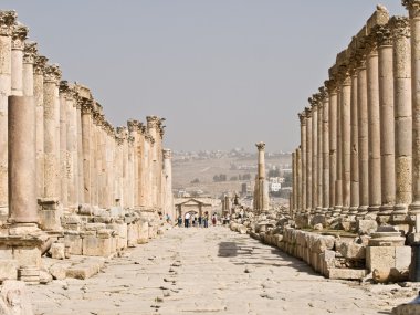 Roma şehrinde: jerash