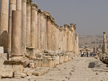 Roma şehrinde: jerash