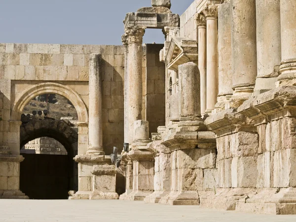 Teatro en Jerash — Foto de Stock