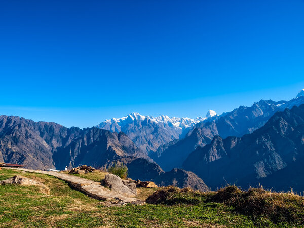 Sunrise in the Himalayas