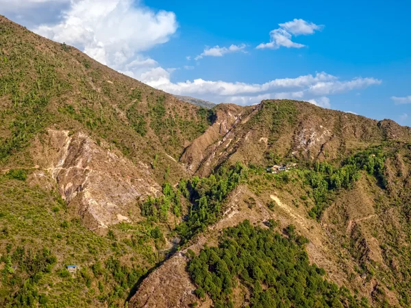 达兰萨拉山的全景 — 图库照片