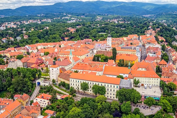 Старый город Загреба — стоковое фото