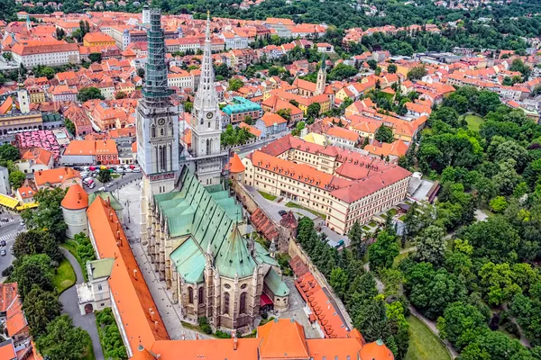 Zagreb Cathedral — Stock Photo, Image