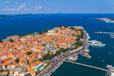 Zadar aerial clipart