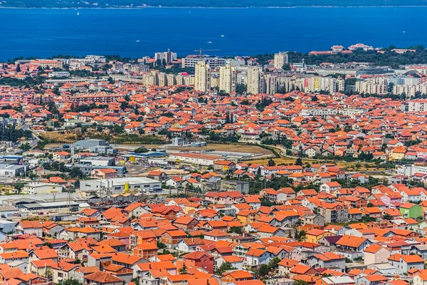 Zadar letecké — Stock fotografie