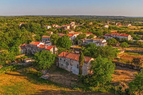 Small Istrian village — Stock Photo, Image