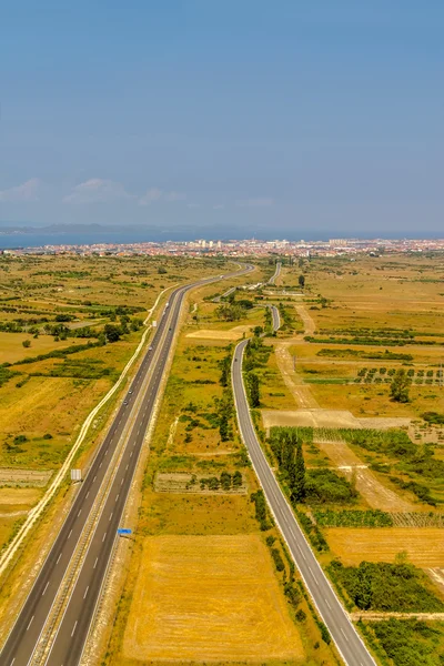 Tres tipos de carreteras — Foto de Stock