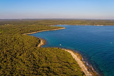 Istrian peyzaj - Hırvatistan