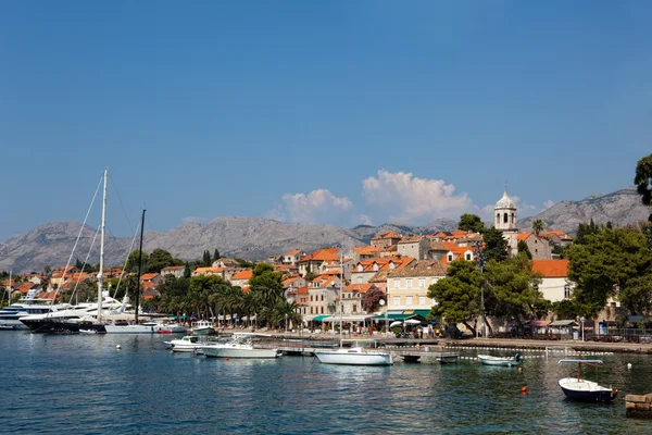 Cavtat gamla stan - Kroatien — Stockfoto