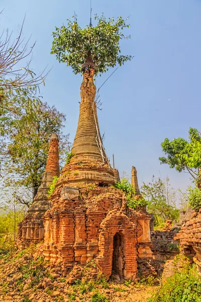 * in, Inle Lake — Stock fotografie